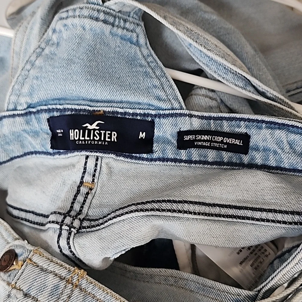 ๐ฉต๐ HOLLISTER Stretch Super Skinny Crop OVERALLS ๐๐ฉต - Picture 15 of 15